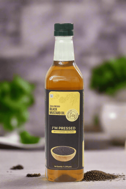 Black Mustard Oil | Cold Pressed - impressed