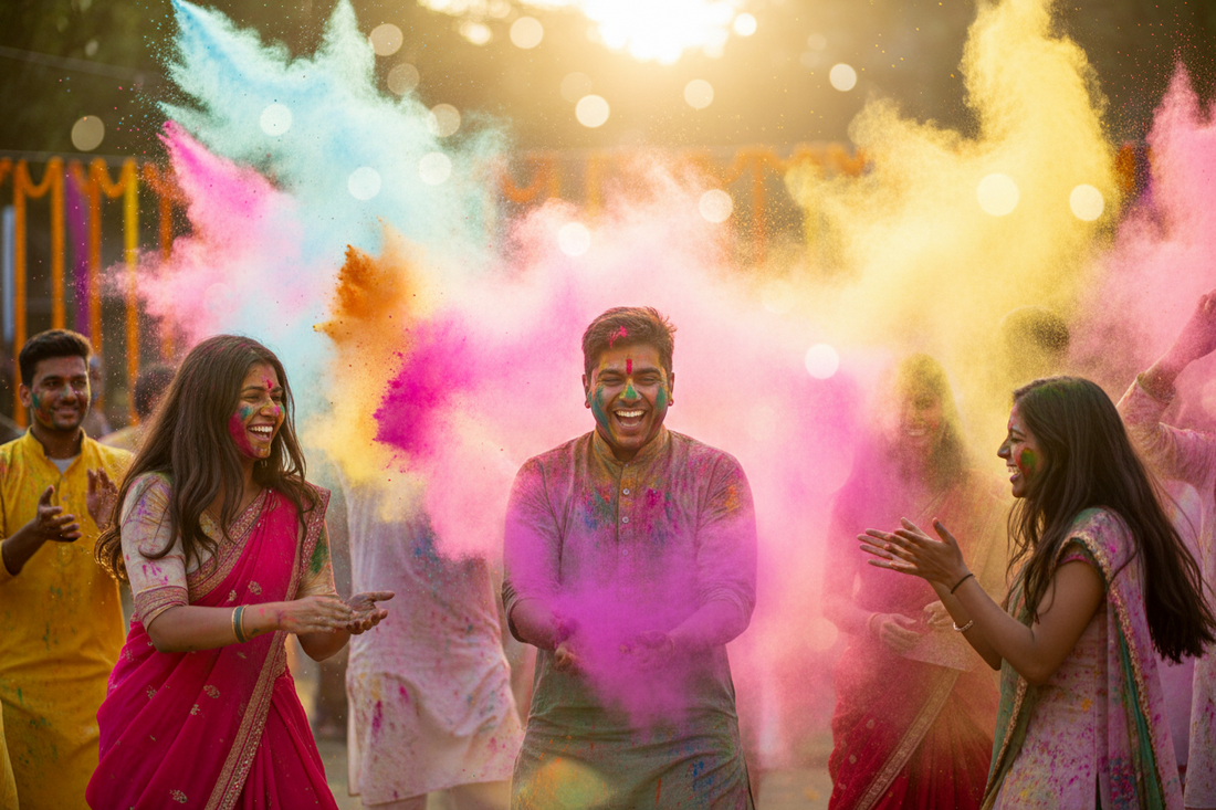 🌈 Play Safe This Holi: Natural Colours, Healthy Skin & Guilt-Free | Noida IMPRESSED
