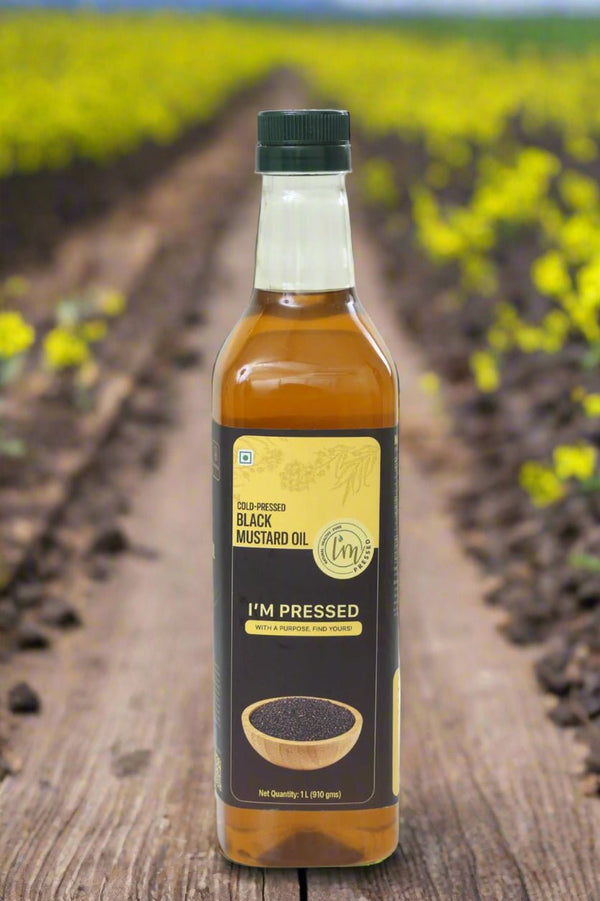 Black Mustard Oil | Cold Pressed - impressed