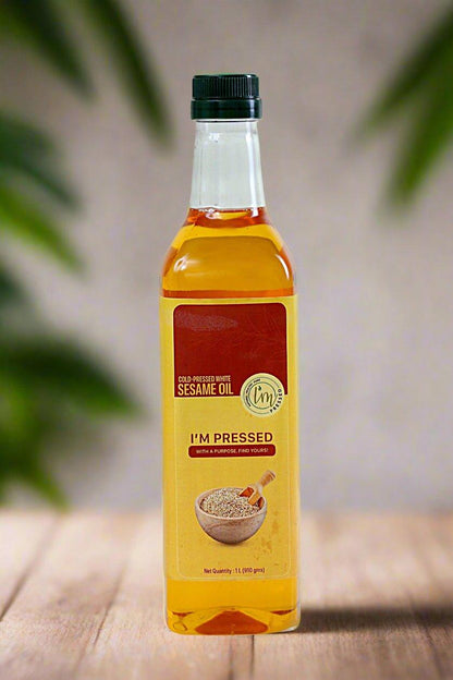 Black Sesame Oil | Cold Pressed - impressed