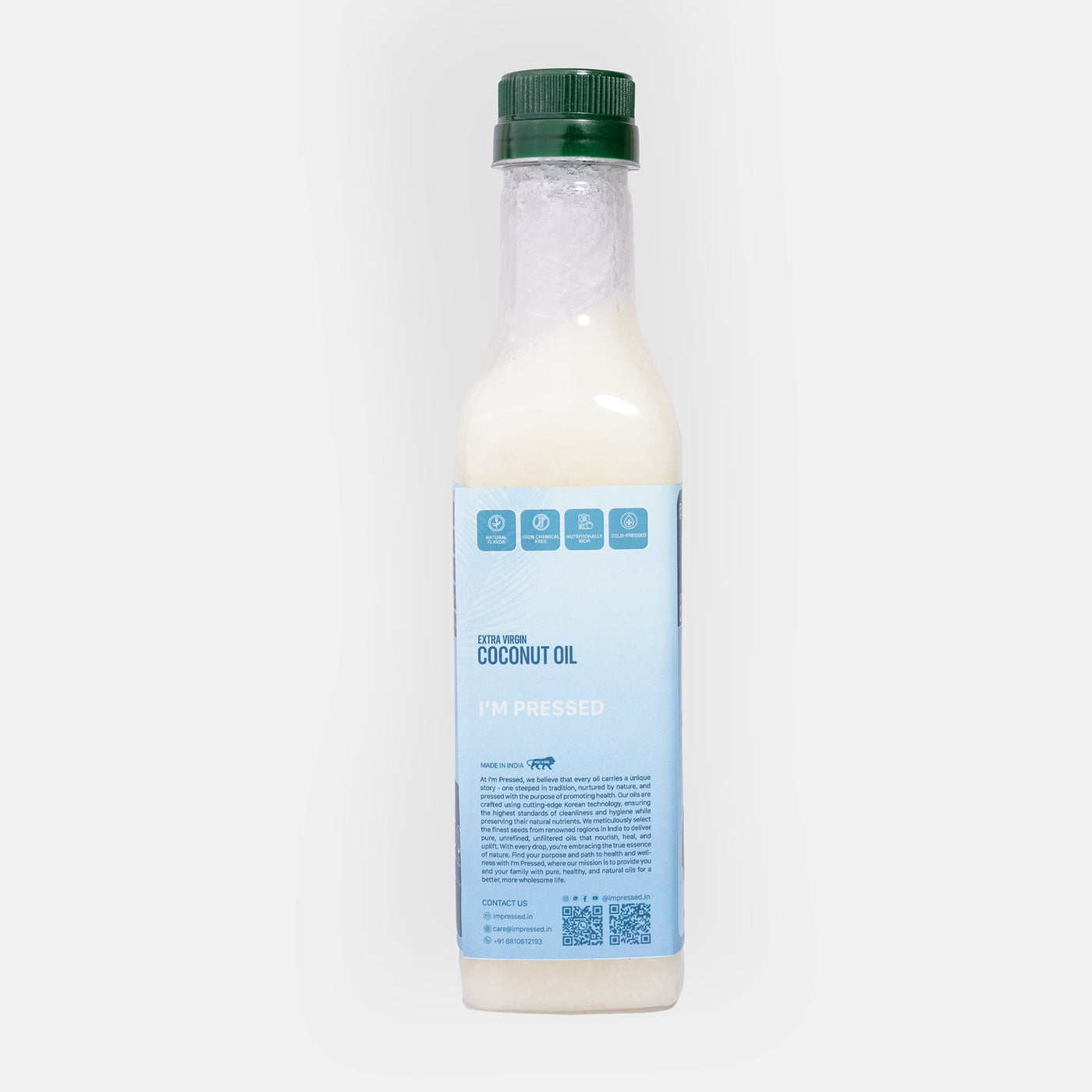 Extra Virgin Coconut Oil | Cold Pressed - impressed