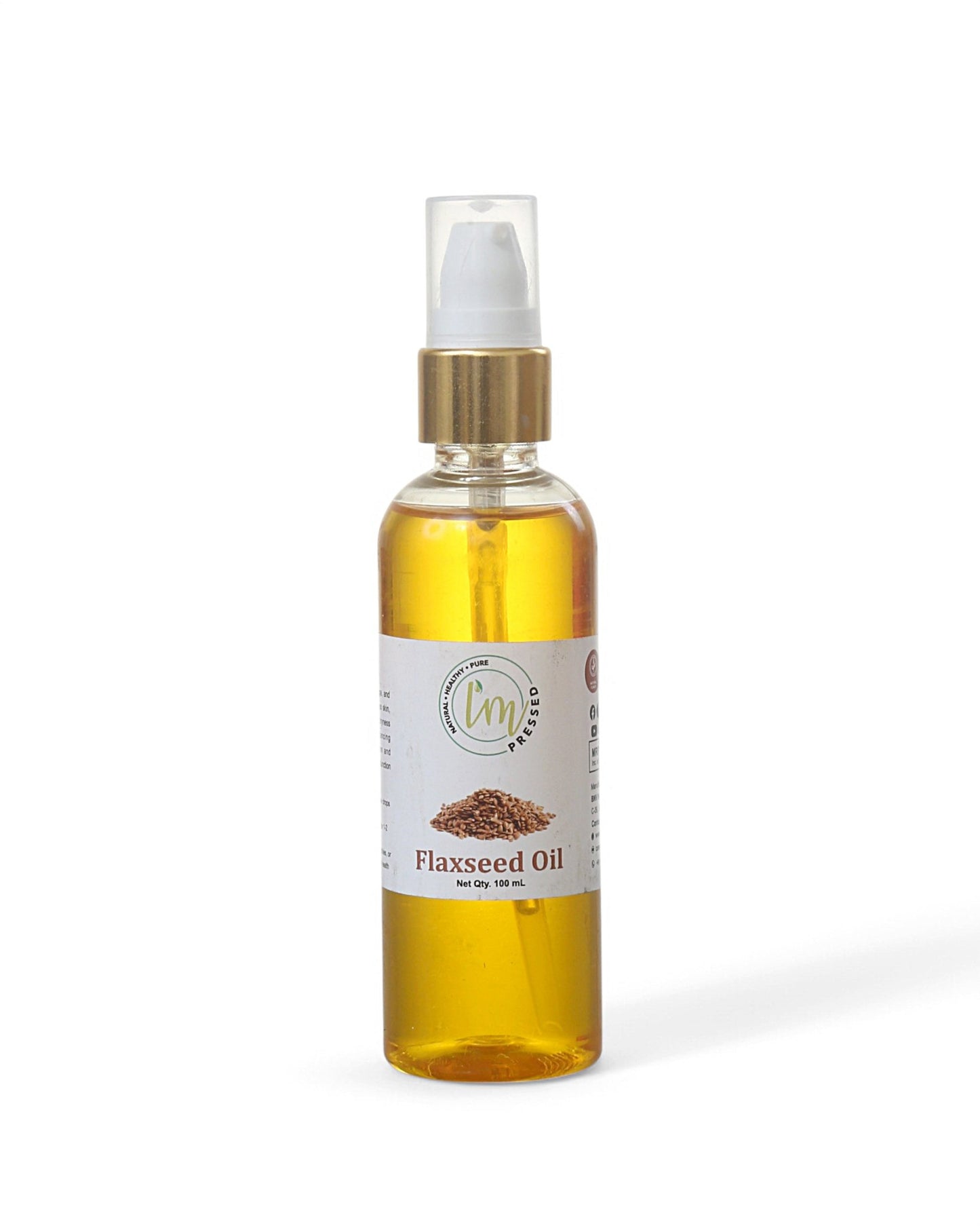 Flaxseed Oil | Hair and Skin Essential - impressed