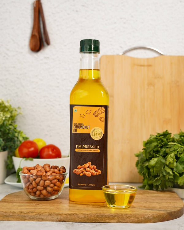 Peanut Oil | Groundnut Oil | Cold Pressed - impressed