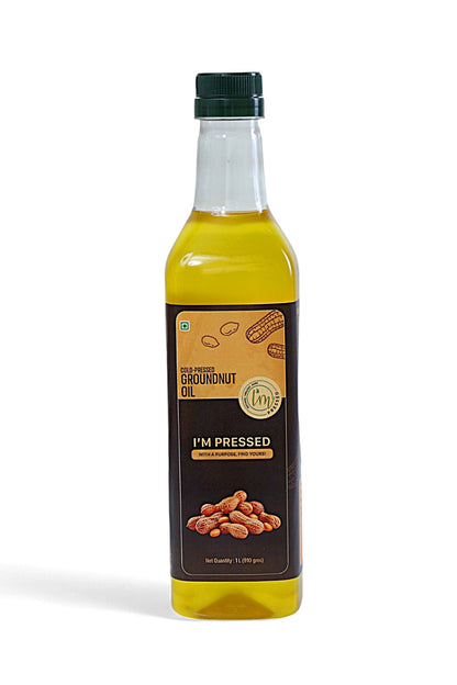 Peanut Oil | Groundnut Oil | Cold Pressed - impressed