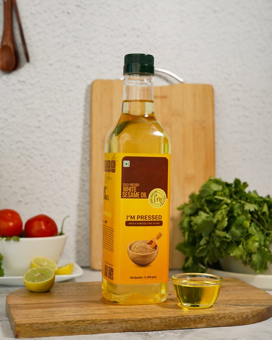 White Sesame Oil | Cold Pressed - impressed