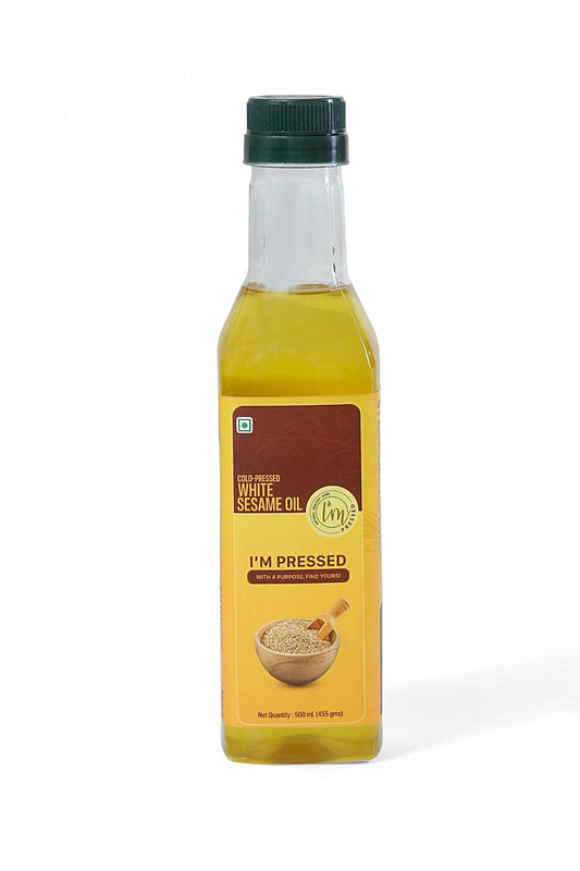 White Sesame Oil | Cold Pressed - impressed