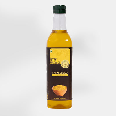 Yellow Mustard Oil | Cold Pressed - impressed